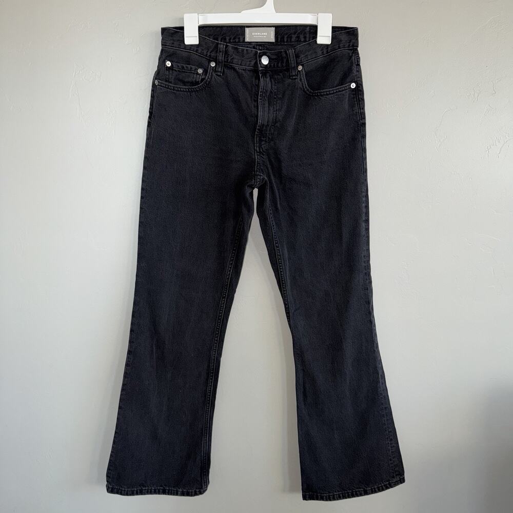 Everlane Black Boot Cut Jeans